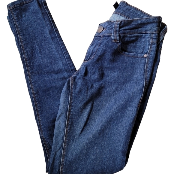 I&M Premium Jeans Dark Wash Jeans Size 0 - Picture 3 of 12